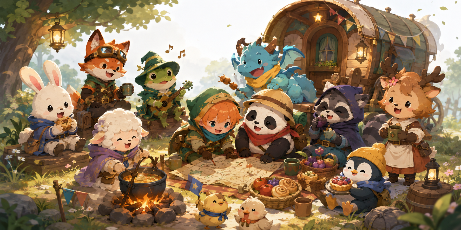 VOLL Games character lineup
